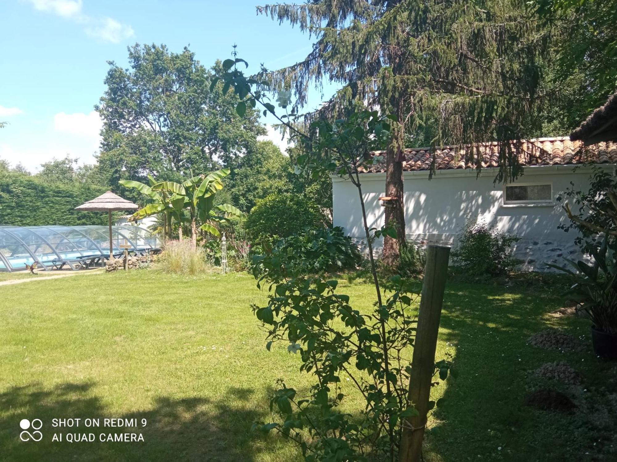 Mas Des Vignes Piscine Chauffee Bed & Breakfast Le Champ-Saint-Pere Exterior photo